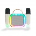 2025 newest model bluetooth speaker family entertaining microphone wireless speaker with RGB light