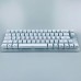 2025 New arrival K66 RGB Acrylic gaming keyboard ABS painted laser UV-coating keycaps