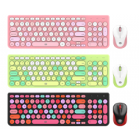 2.4G wireless keyboard 95 Press botton