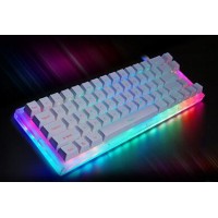 66 key/RGB color/Acrylic material k66 gaming keyboard