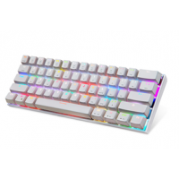 CK62 Wired Wireless Bluetooth 3.0 Dual Mode Mechanical Keyboard 61-key Mini Ergonomic Gaming Keyboard RGB Backlight 