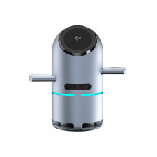 2025 New arrival QI2 magsafe 15W Apple wireless charger for Earbuds and Smart Watch with bluetooth speaker RGB color